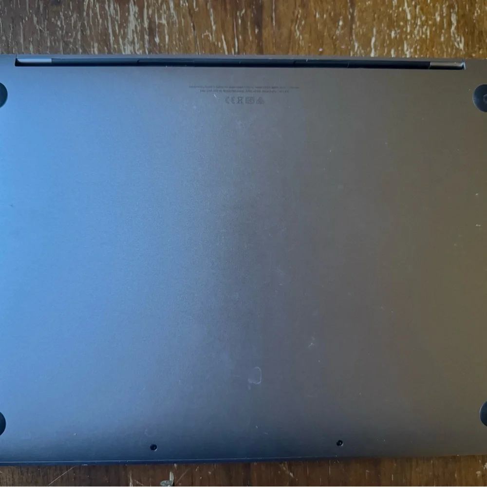 Apple Metallic Gray Laptop
